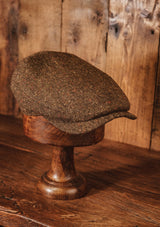 Geary Flat Cap - Russet Donegal