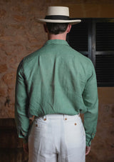 Gene Pure Linen Shorts - White