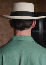 Long Sleeve Linen Board Shirt - Green