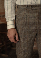 Coleman Harris Tweed Classic Trouser - Highland Mist Check