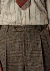 Coleman Harris Tweed Clark Trouser - Highland Mist Check