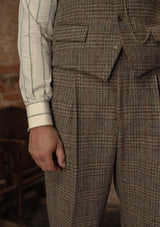 Coleman Harris Tweed Waistcoat - Highland Mist Check