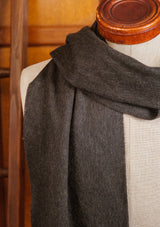 Merino Wool Scarf - Charcoal