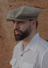 Stanton Baker Boy - (Wide-Width) Lightstone Hopsack