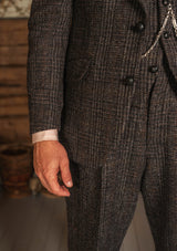 Brockman Harris Tweed Jacket - Dark Cedar