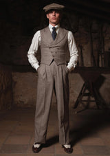 The Emile Suit - Dark Brown Prince of Wales