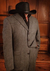 The Grayson 2 Piece Suit - Flint Herringbone