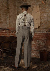 Munro Clark Trouser - Grey Prince of Wales