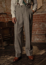 Munro Clark Trouser - Grey Prince of Wales