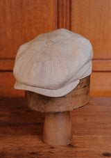 Ridgmount Baker Boy - (Narrow-Width) Thatched Silk Herringbone