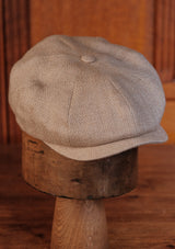 Ridgmount Baker Boy - (Narrow-Width) Thatched Silk Herringbone