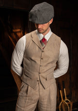 Brockman Waistcoat - Oatfield Herringbone