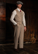 Brockman Waistcoat - Oatfield Herringbone