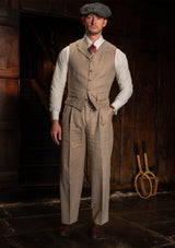Brockman Waistcoat - Oatfield Herringbone
