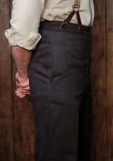 Mariner Fishtail Trousers - Iron Navy