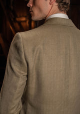 The Coleman Suit - Sage Herringbone