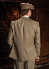 The Coleman Suit - Sage Herringbone
