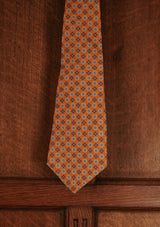 Classic Silk Tie - Thornfield Saffron