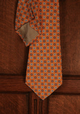 Classic Silk Tie - Thornfield Saffron