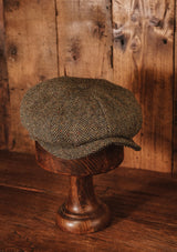 Ridgmount Baker Boy (Narrow Width) Donegal Pine Herringbone