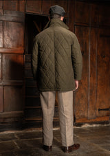 Quilted Walking Jacket - Heritage Green