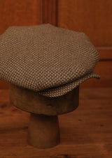 Regency 50 Pence Flat Cap - Acorn Mosaic Check Cashmere & Wool Blend