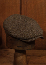 Ridgmount Baker Boy (Narrow-Width) Oak Herringbone