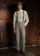 Rivera Clark Trouser (Without Belt Loops) - Dove Stone Grey