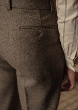 Rivera Classic Trouser - Oatstone Herringbone