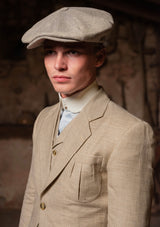 Rivera Pleated Pocket Jacket - Light Prince of Wales