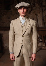 Rivera Pleated Pocket Jacket - Light Prince of Wales