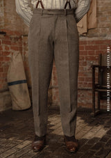 The Rivera 3 Piece Suit - Oatstone Herringbone