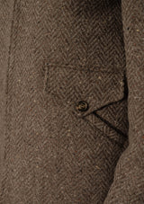 Riverton Wool Field Jacket - Grey Herringbone