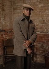Riverton Wool Field Jacket - Grey Herringbone