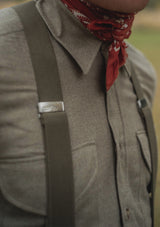 Brushed Cotton Shirt - Sage Green