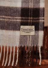 Merino Wool Scarf - Bannockbane Silver