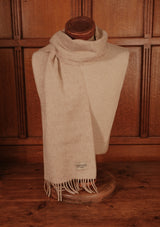 Merino Wool Scarf - Beige