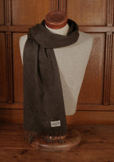 Merino Wool Scarf - Mocha