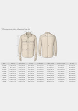 Classic Western Shirt - Soft Cream Denim