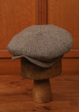 Stanton Baker Boy - (Wide-Width) Ash Fleck Herringbone Tweed