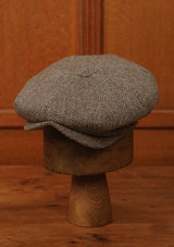 Stanton Baker Boy - (Wide-Width) Ash Fleck Herringbone Tweed