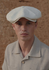Stanton Baker Boy - (Wide-Width) White Linen