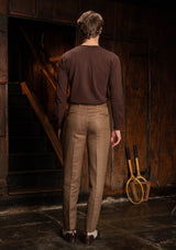 Coleman Classic Trouser - Toasted Grain Herringbone