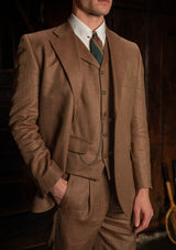 Coleman Jacket - Toasted Grain Herringbone