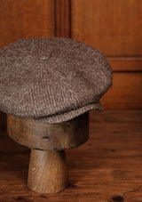 Stanton Baker Boy - (Wide-Width) Taupe Pin Stripe Tweed