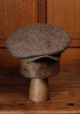 Stanton Baker Boy - (Wide-Width) Taupe Pin Stripe Tweed