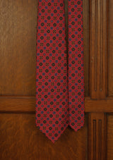 Garnet Red - Silk Tie