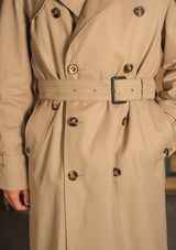 The Bogart Trench Coat - Stone