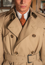 The Bogart Trench Coat - Stone