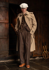 The Bogart Trench Coat - Stone